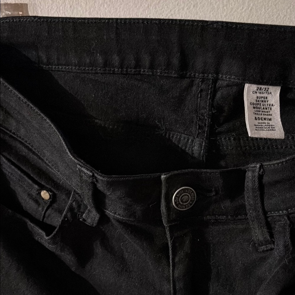 Black Denim Jeans